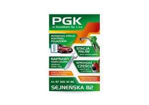 Plakat PGK Suwałki